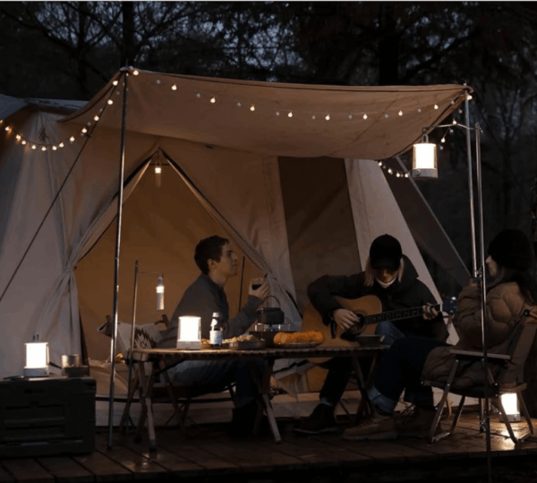 Xiaomi Multi-Function Camping Lantern – 3-in-1 LED Camping Light with Power Bank, Adjustable Brightness, Warm & White Light Modes, 4800mAh Rechargeable Battery, IPX4 Water-Resistant, Hanging Hook & Magnetic Base – Ideal for Outdoor Adventures, Hiking, Emergency & Home Use - Image 4